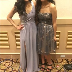 Lavender prom dress